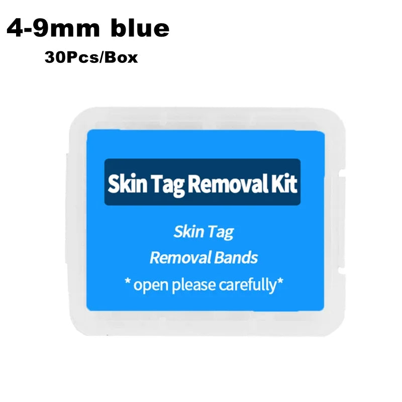 30Pcs Skin Tag Removal Rubber Bands Micro Band Non Toxic Mole Wart Micro Refill Band Skin Tag Removal Bands Skin Care Tools 2026