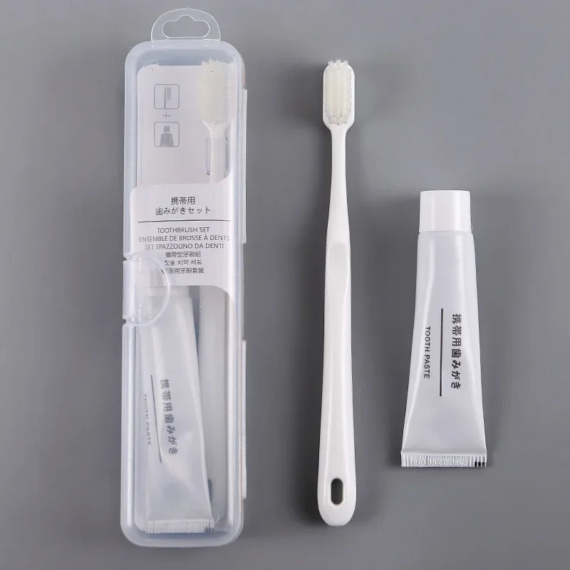 Disposable Travel Toothbrush for Tartar Removal Eco Friendly Portable