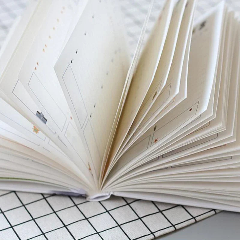 365 Planner Notebook With Colorful Inner Pages Yearly Plan