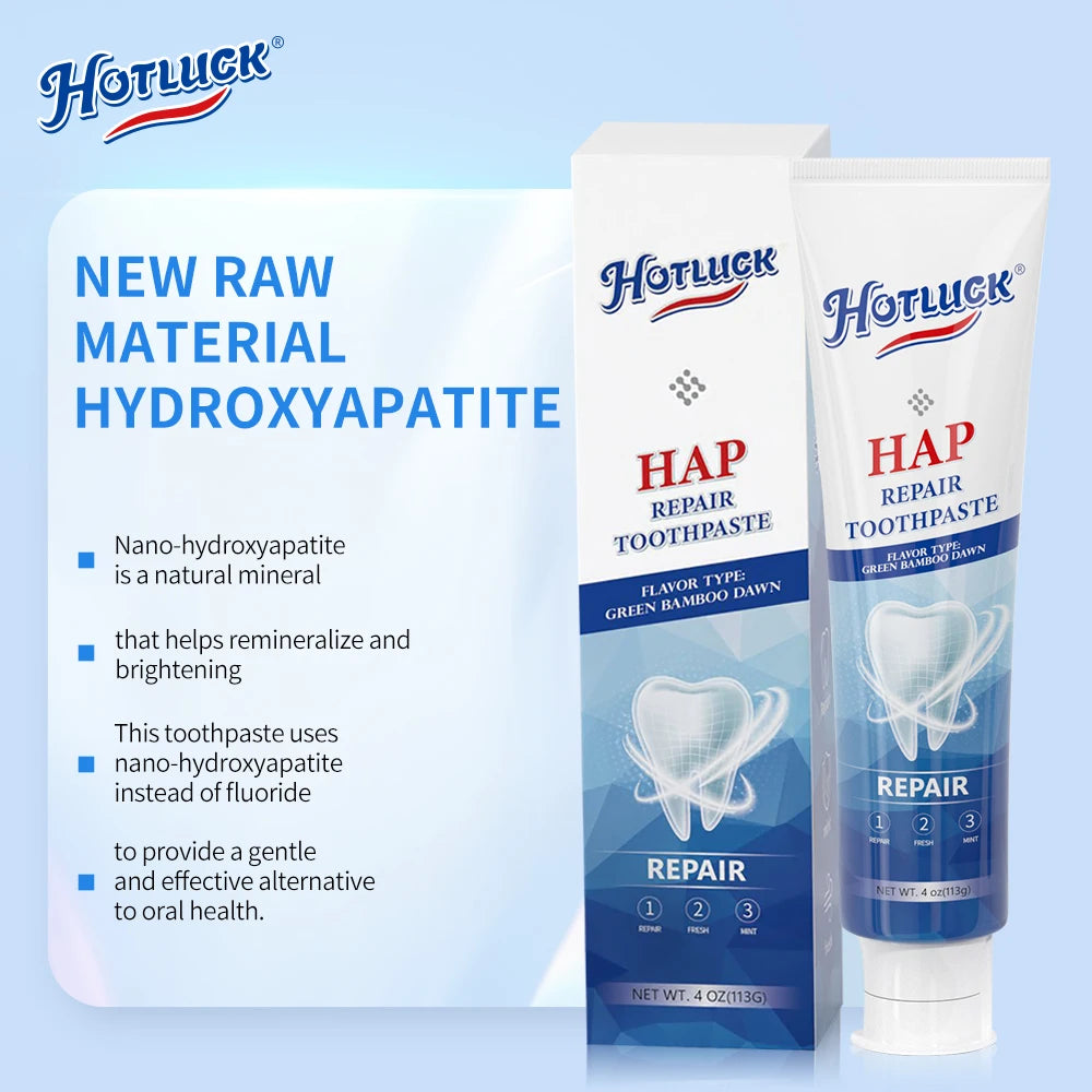 Hotluck SLS Free Fluoride Free Nano Hydroxyapatite Toothpaste