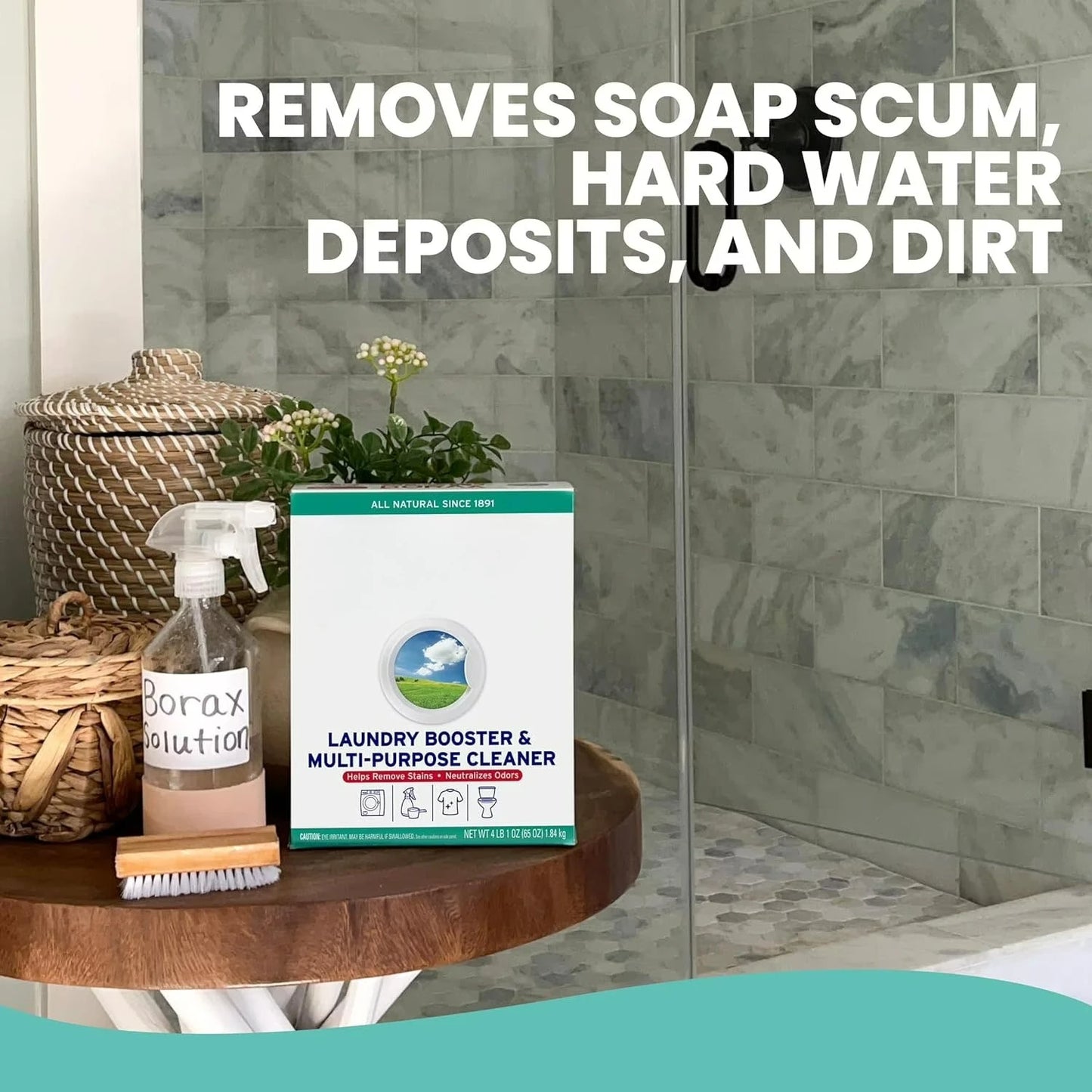 Borax All Natural Laundry Detergent Booster And Multi Purpose Cleaner