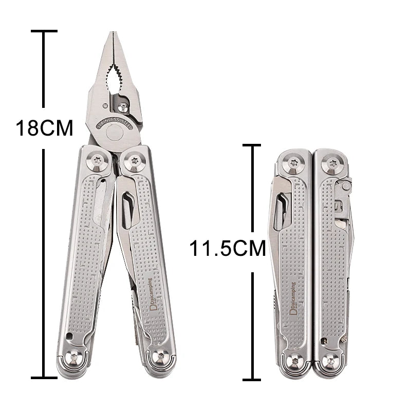 Daicamping DL302 Hand Multi Tool With Foldable Pliers And Cutter