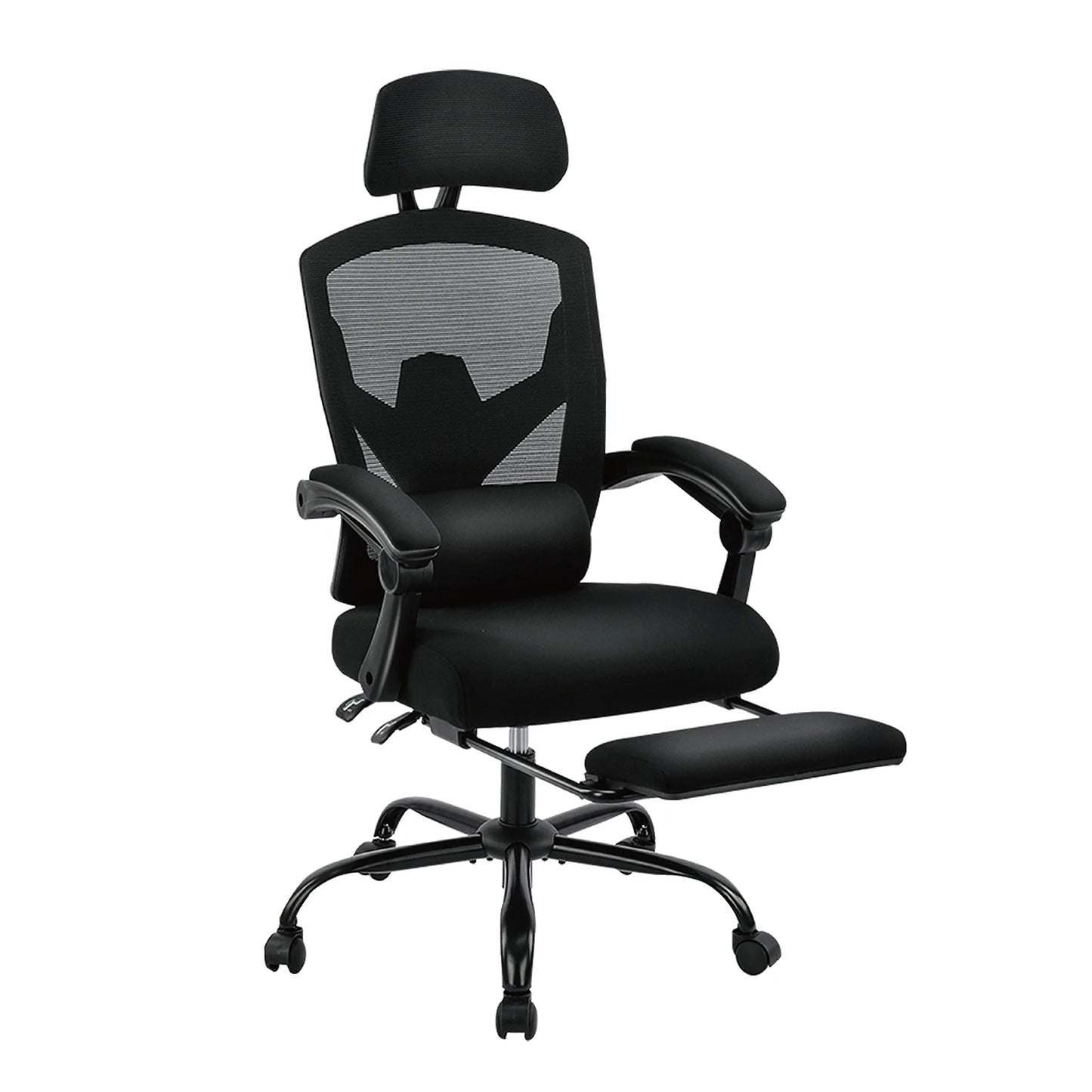 JHK Ergonomic Reclining High Back Mesh Living Room Rocking Gaming Chair Computer Desk Swivel Rolling Lumbar Support Pillow
