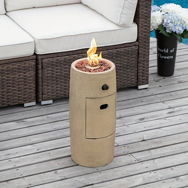 Sunbury Outdoor Propane Fire Pit Table 15000 BTU Patio Heater