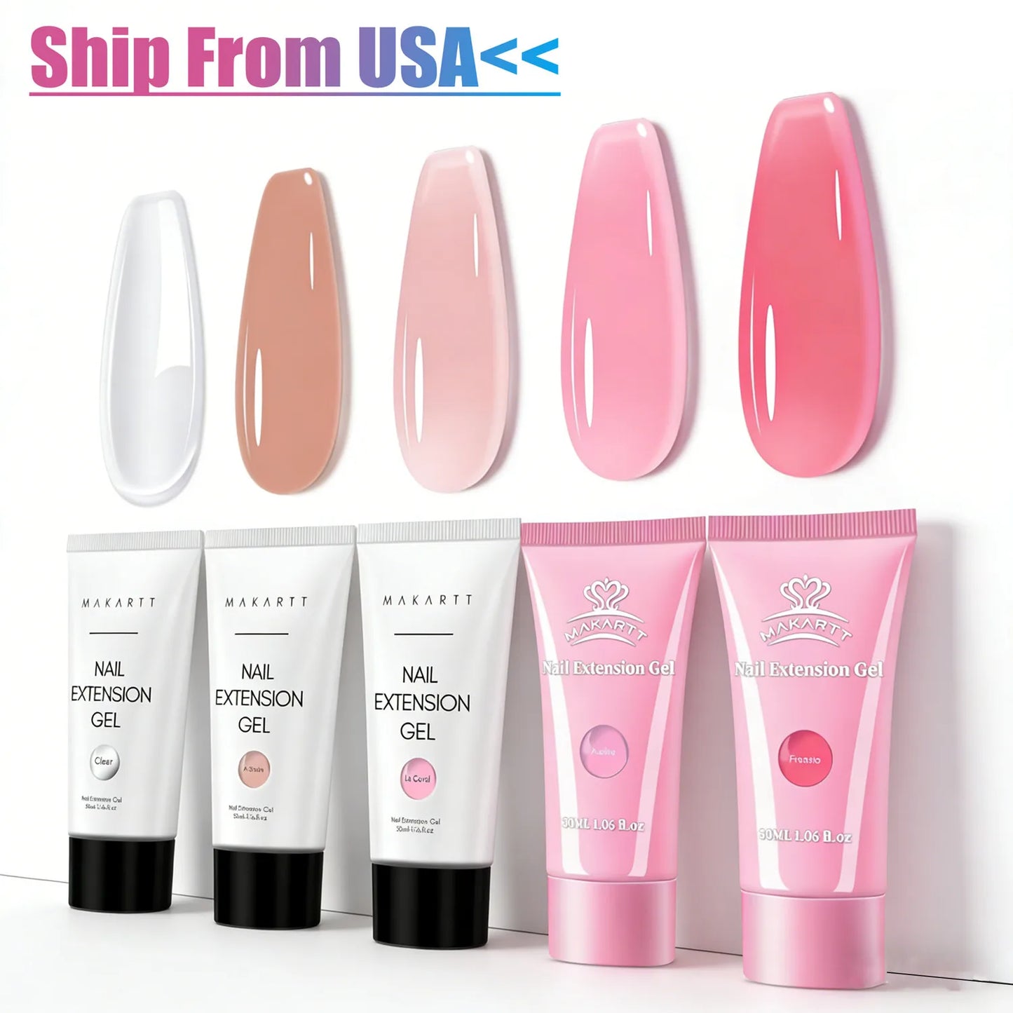 Makartt Poly Nail Extension Gel Strong Builder For Sculpting