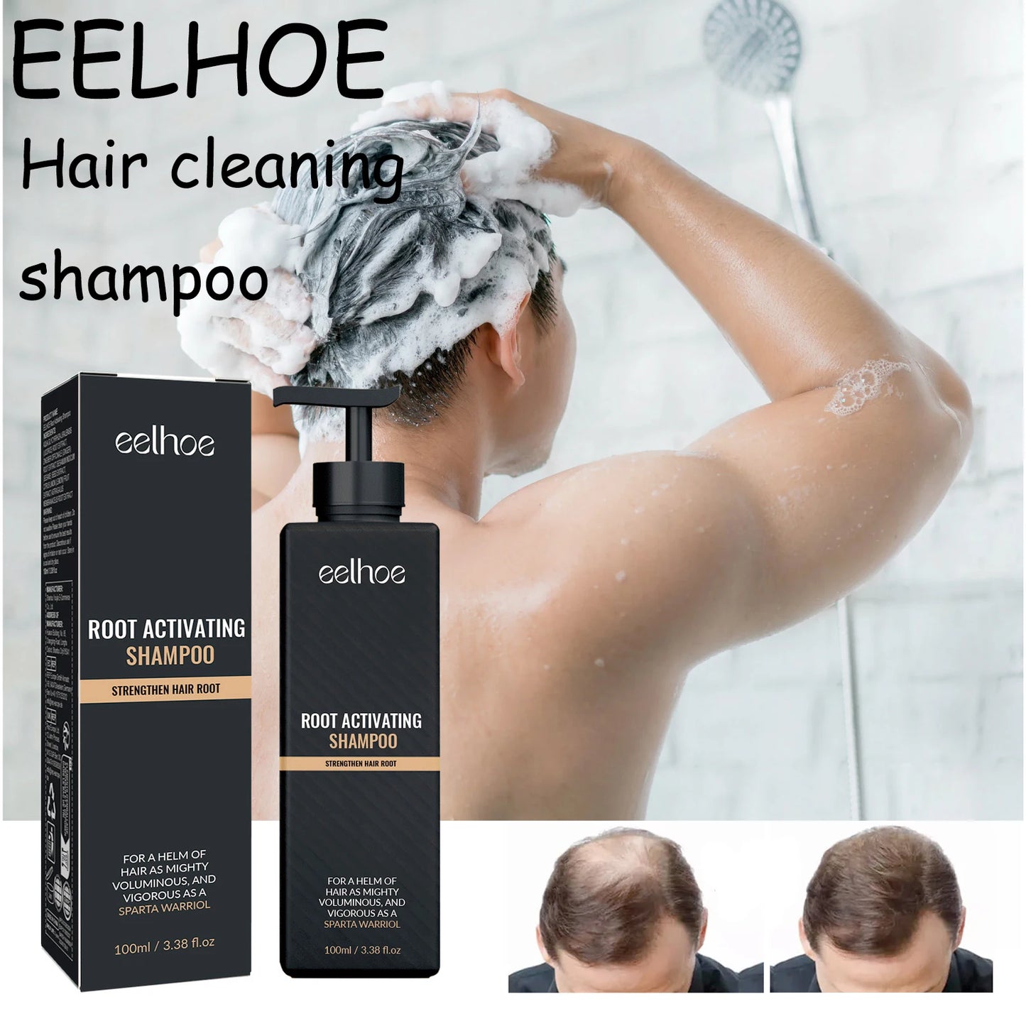 EELHOE Hair Cleaning Shampoo Nourishing Scalp Strengthening