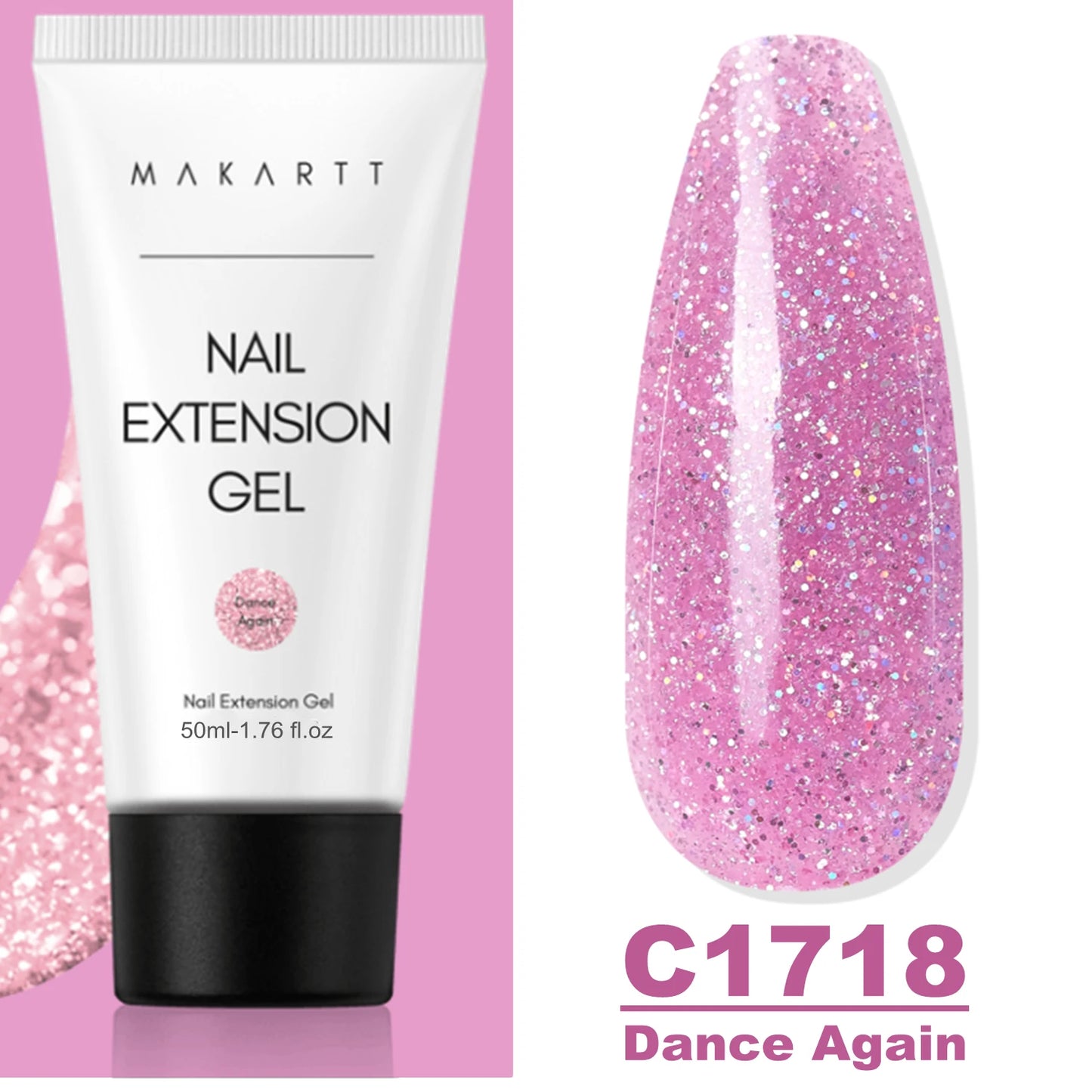 Makartt Poly Extension Nail Gel 50ml Acrygel Hard Gel Nails