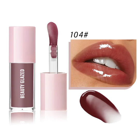 Hydrating Plumping Jelly Lip Balm Five Color Gloss Squalene