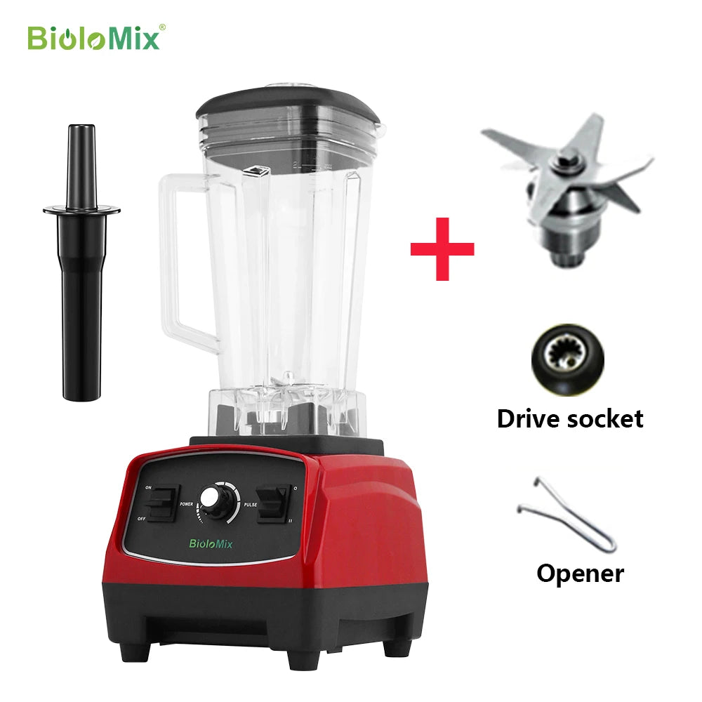 BPA Free 3HP 2200W Heavy Duty Commercial Blender Mixer Juicer