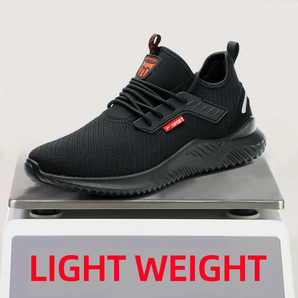 Tulldent Work Safety Shoes Anti Smashing Steel Toe Puncture Proof Boots