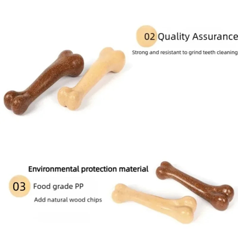 Indestructible Dog Bone Chew Toy Natural Non Toxic For Dogs