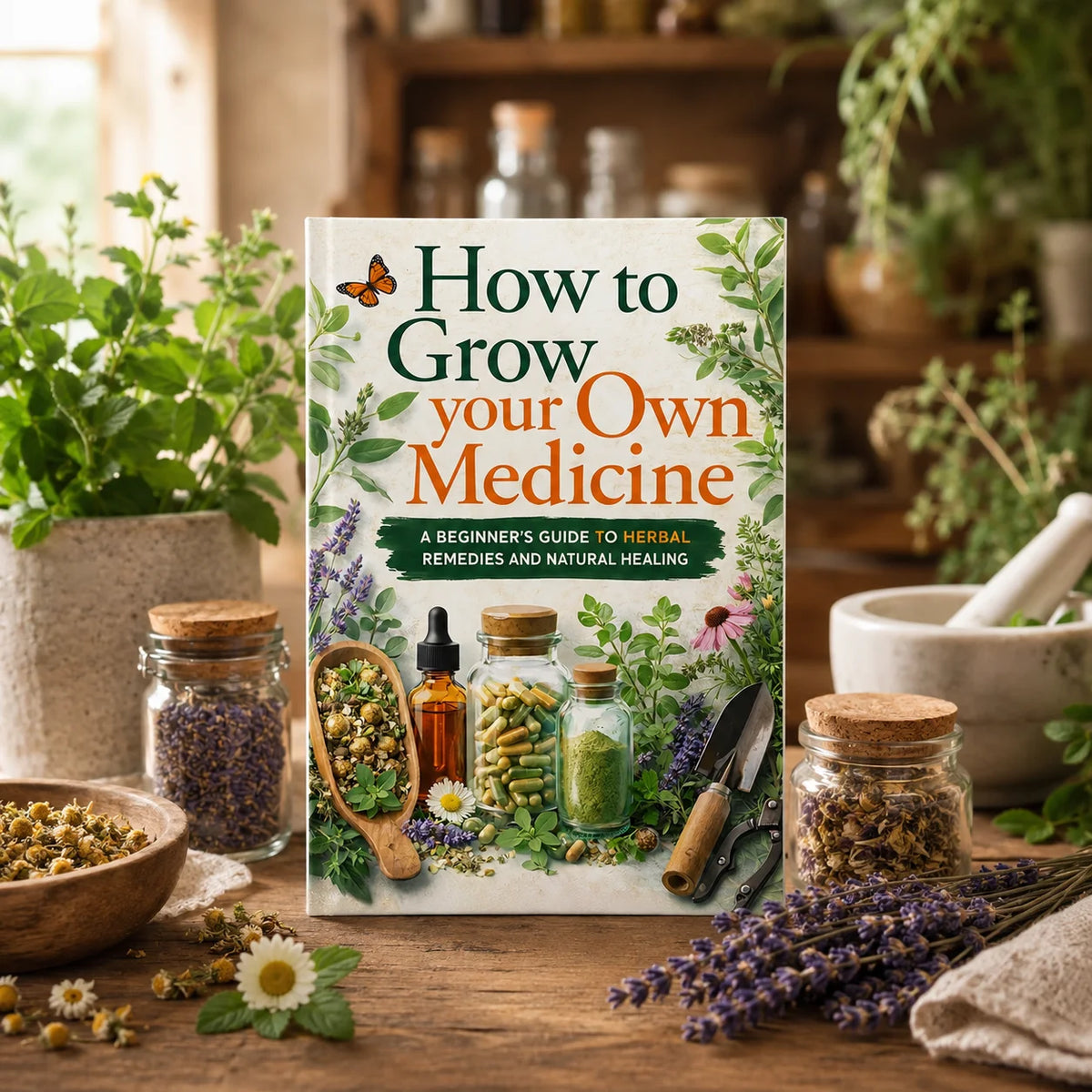 Beginner Herbal Medicine Guide For Growing And Using Natural Herbs