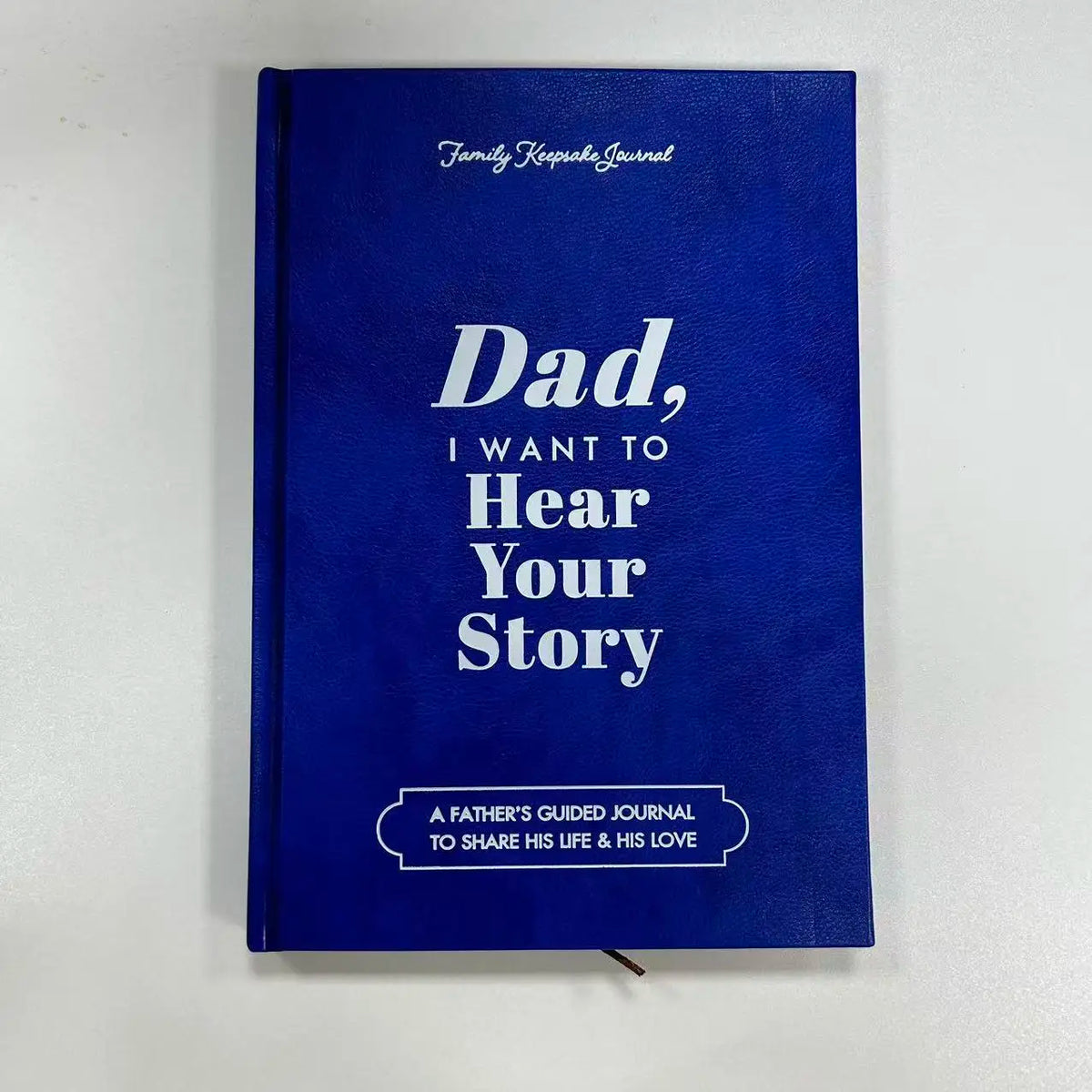Classic Leather Memory Notebook Keepsake Gift For Parents