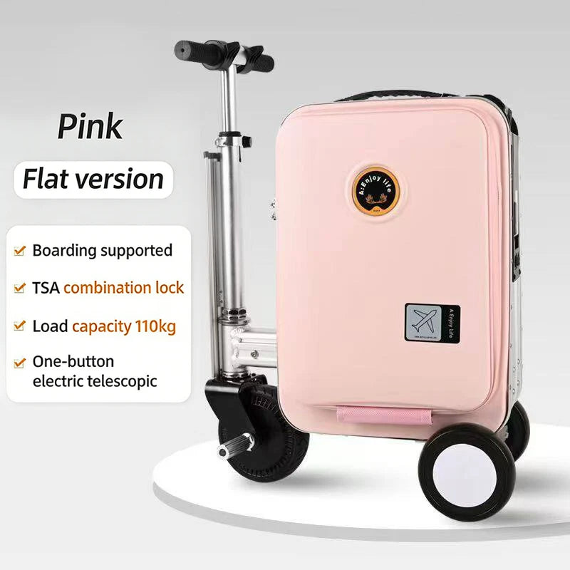 Sushimu Electric Rideable Smart Luggage With Forward And Reverse Drive