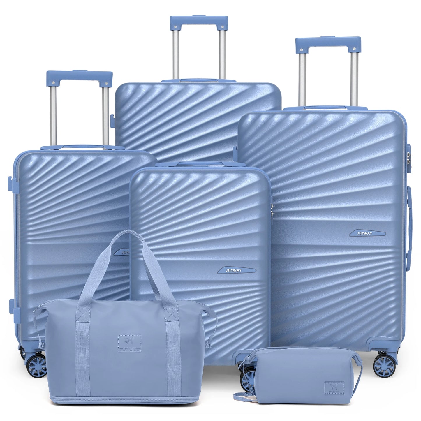 Joyway 6-Piece Travel Luggage Set With TSA Lock Spinner Wheels