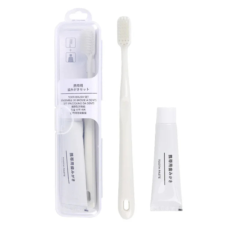 Disposable Travel Toothbrush for Tartar Removal Eco Friendly Portable