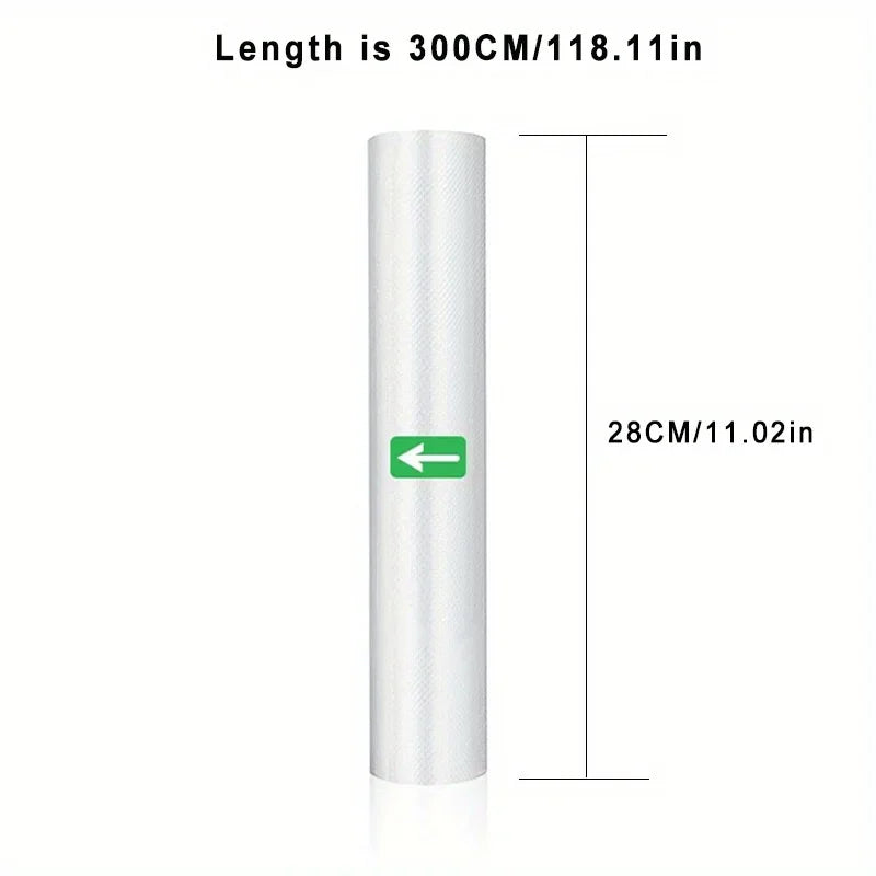 BPA Free Vacuum Sealed Bags in Various Widths for Storage