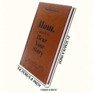 Classic Leather Memory Notebook Keepsake Gift For Parents