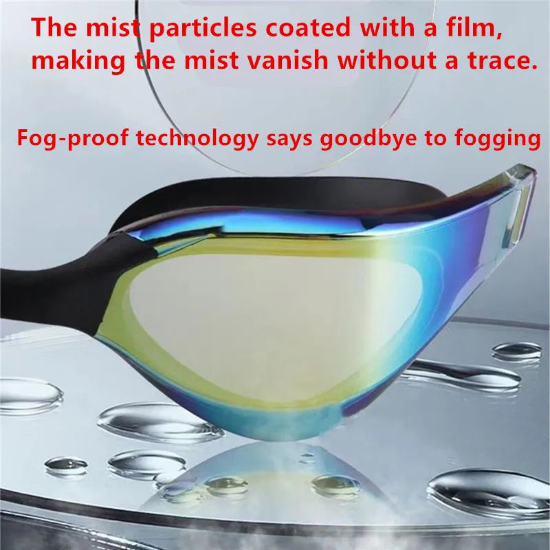 Waterproof Anti Fog Racing Swimming Goggles for Training UV400