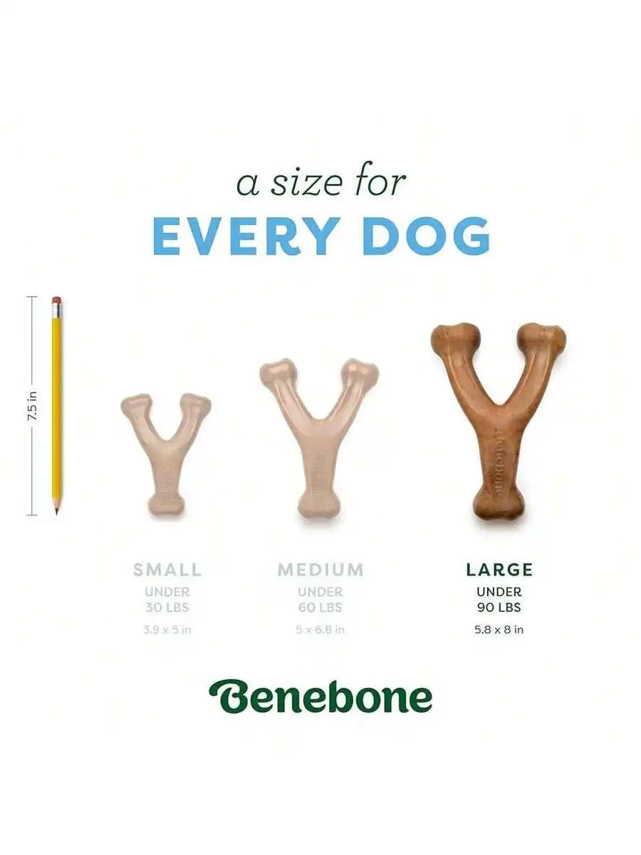 Durable Wishbone Dog Chew Toy For Aggressive Chewers