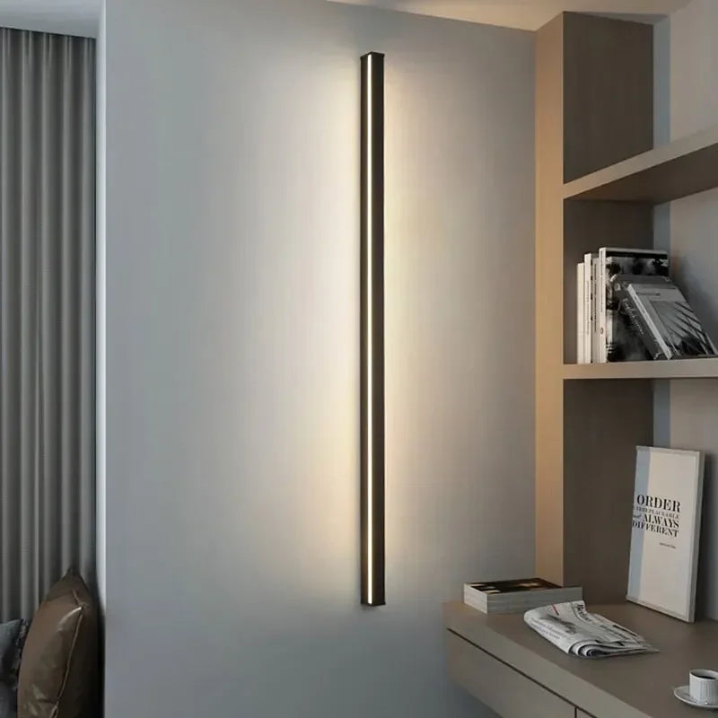Long Wall Bedside Lamp With Dimming For Bedroom Ambiance