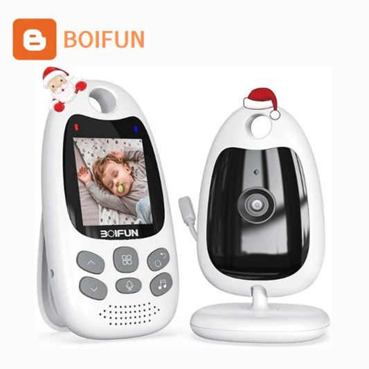 BOIFUN Baby Monitor With Camera VOX And Temperature Sensor