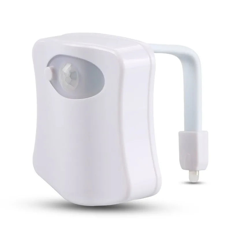 Motion-Sensing Toilet Seat Night Light