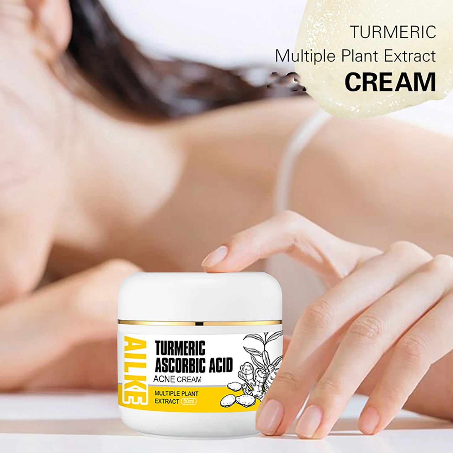 AILKE Organic Turmeric Skin Care Kit Brightens And Moisturizes