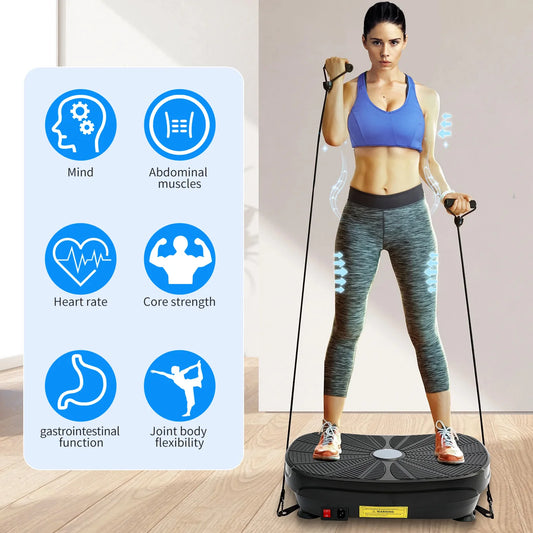 Whole Body Vibration Plate Exercise Machine For Home Workout