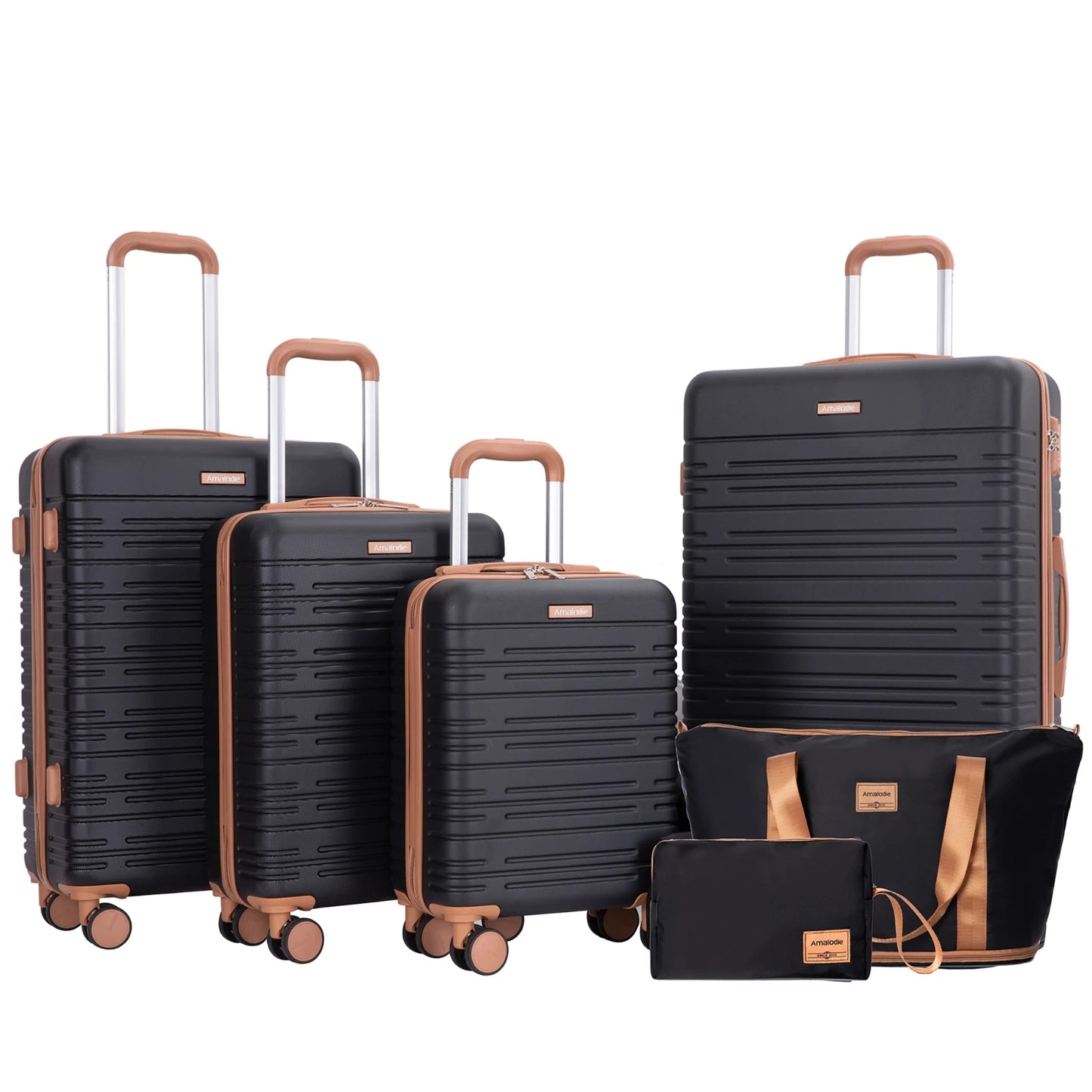 Tripcomp Luggage Set with Spinner Wheels and TSA Lock