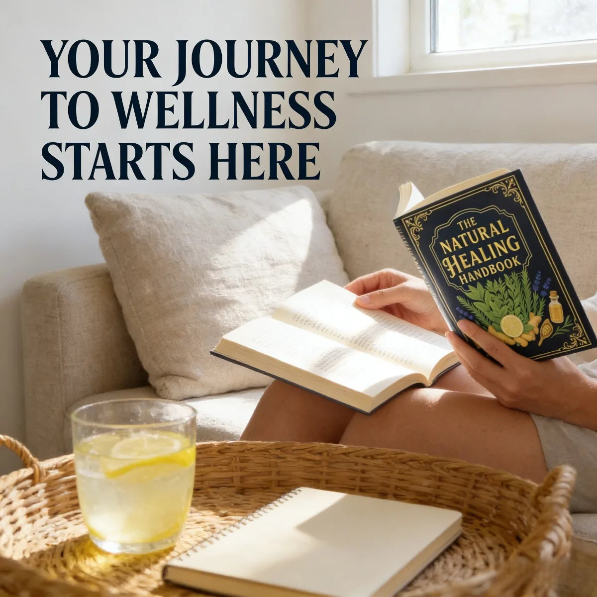 The Natural Healing Handbook Essential Guide To Natural Herbal Remedies