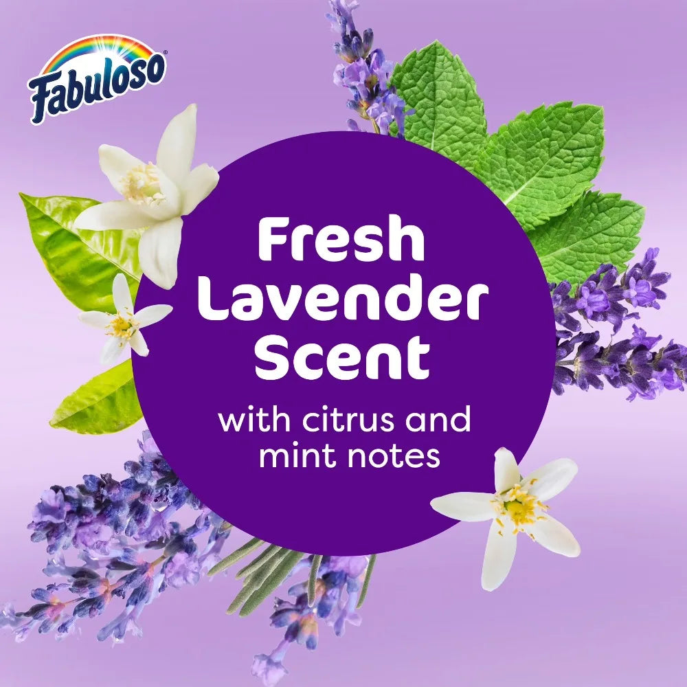 2X Concentrated All Purpose Floor Cleaner Lavender Scent No Rinse