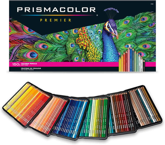 150 Soft Core Colored Pencils Set For Art And Coloring