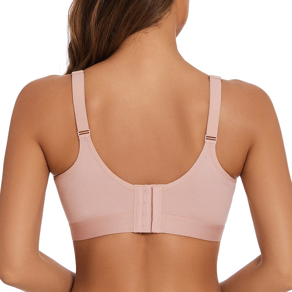 Sheroine Women Wirefree Cotton Bra For Full Coverage Comfort