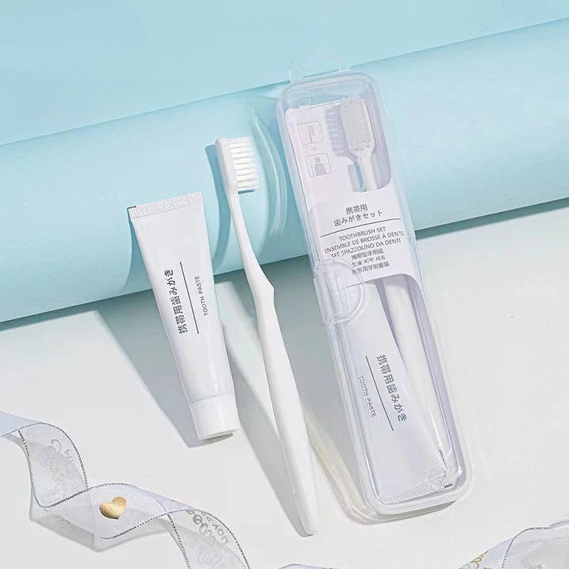 Disposable Travel Toothbrush for Tartar Removal Eco Friendly Portable