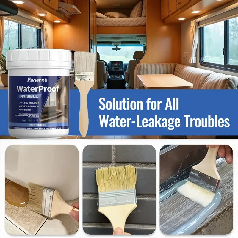 KJM Transparent Waterproof Sealant Nano Coating for Leak Proofing