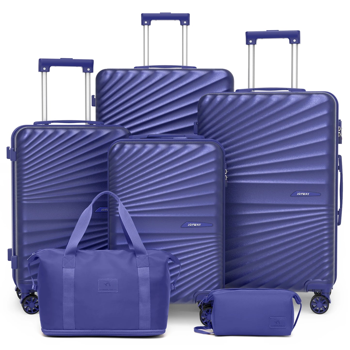 Joyway 6-Piece Travel Luggage Set With TSA Lock Spinner Wheels