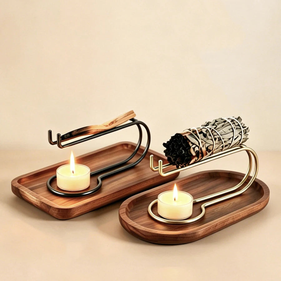 Palo Santo Holder Smudge Stick Burner For Sage Incense Candles