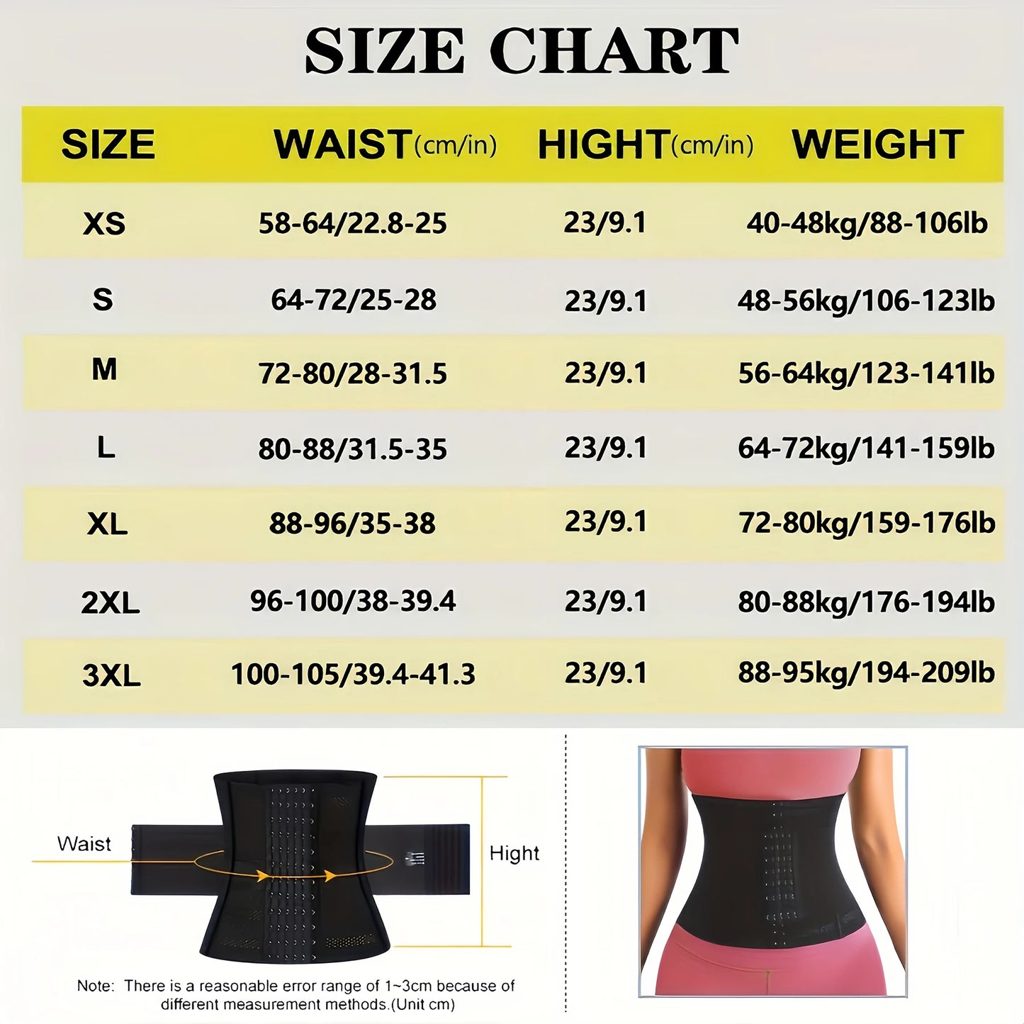 Underbust Waist Cincher Corset Women Tummy Control Hourglass Shaper