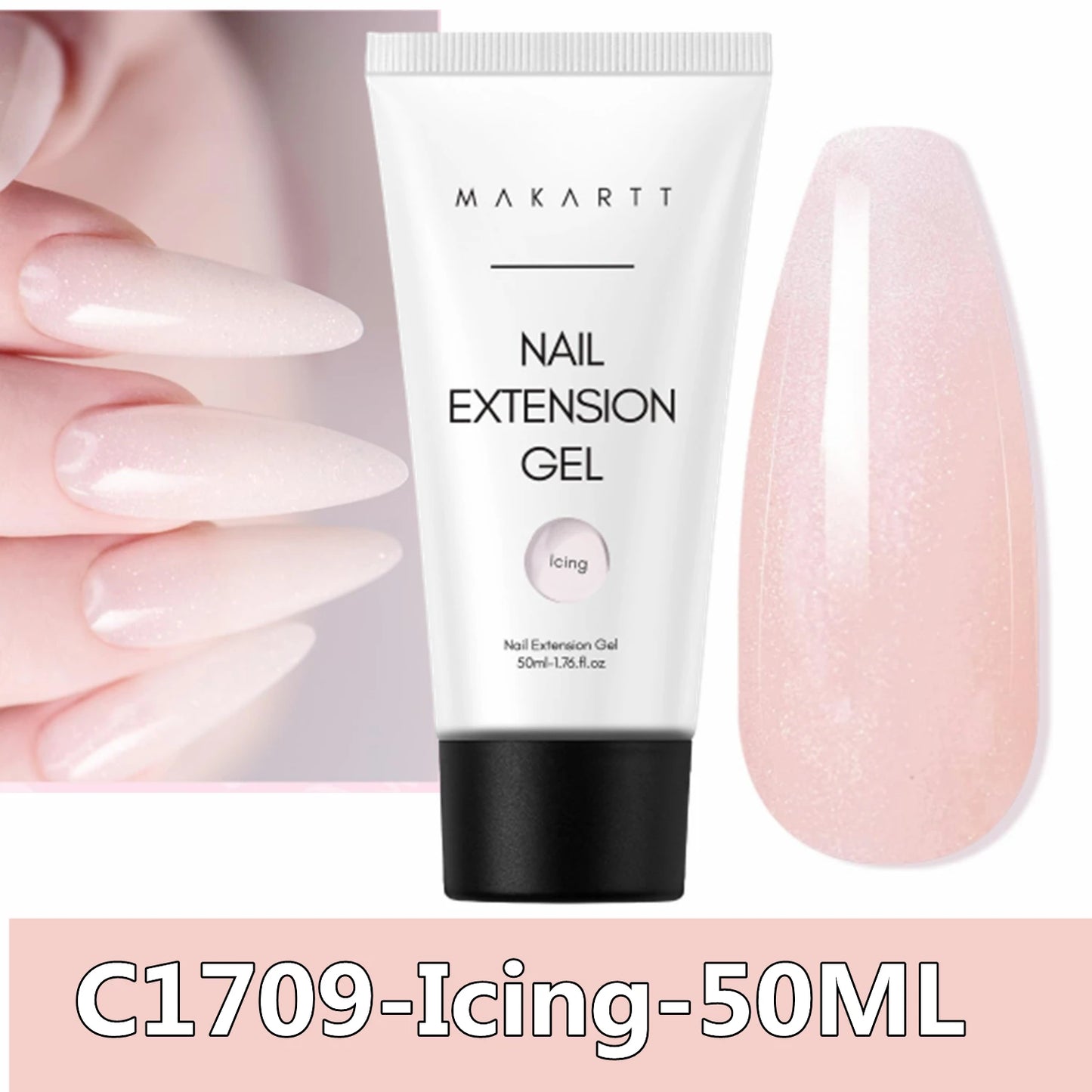 Makartt Poly Extension Nail Gel 50ml Acrygel Hard Gel Nails