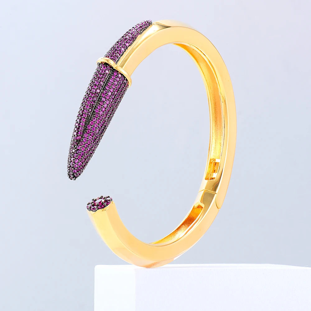 Missvikki Mix And Match Stackable Bangles For Women Wedding Jewelry