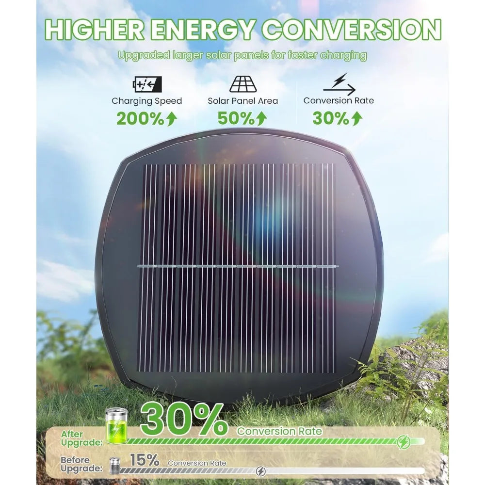 Bright Solar Pathway Lights Outdoor 8 Pack IP65 Waterproof