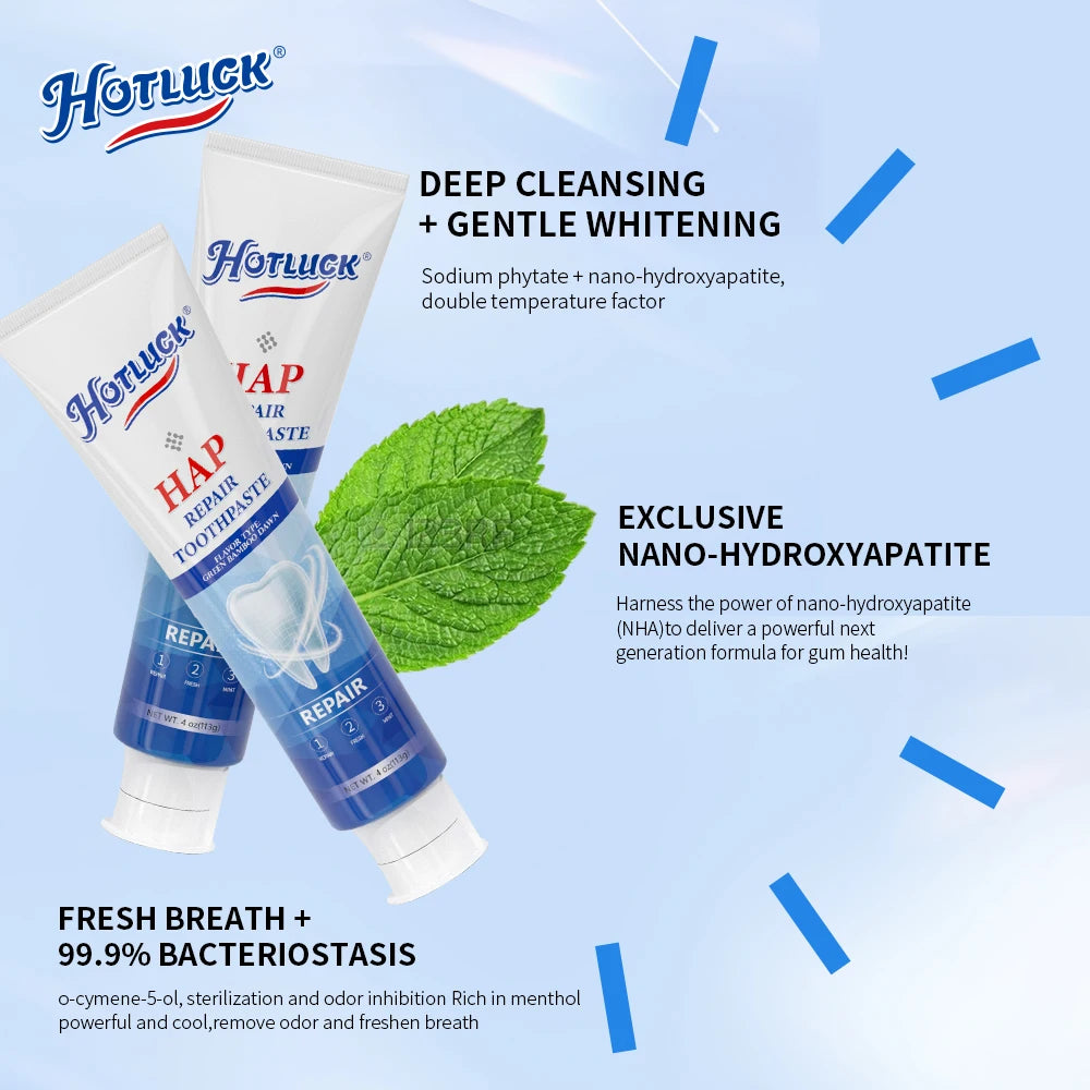 Hotluck SLS Free Fluoride Free Nano Hydroxyapatite Toothpaste