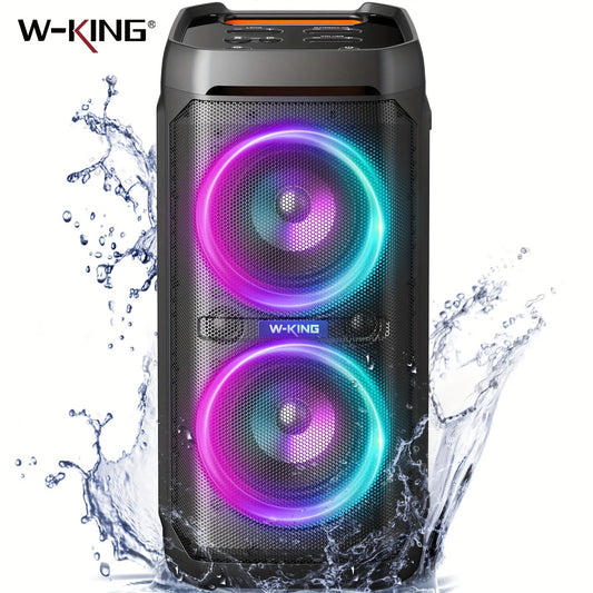 W King 100W RMS Bluetooth Speaker IPX6 Waterproof Deep Bass