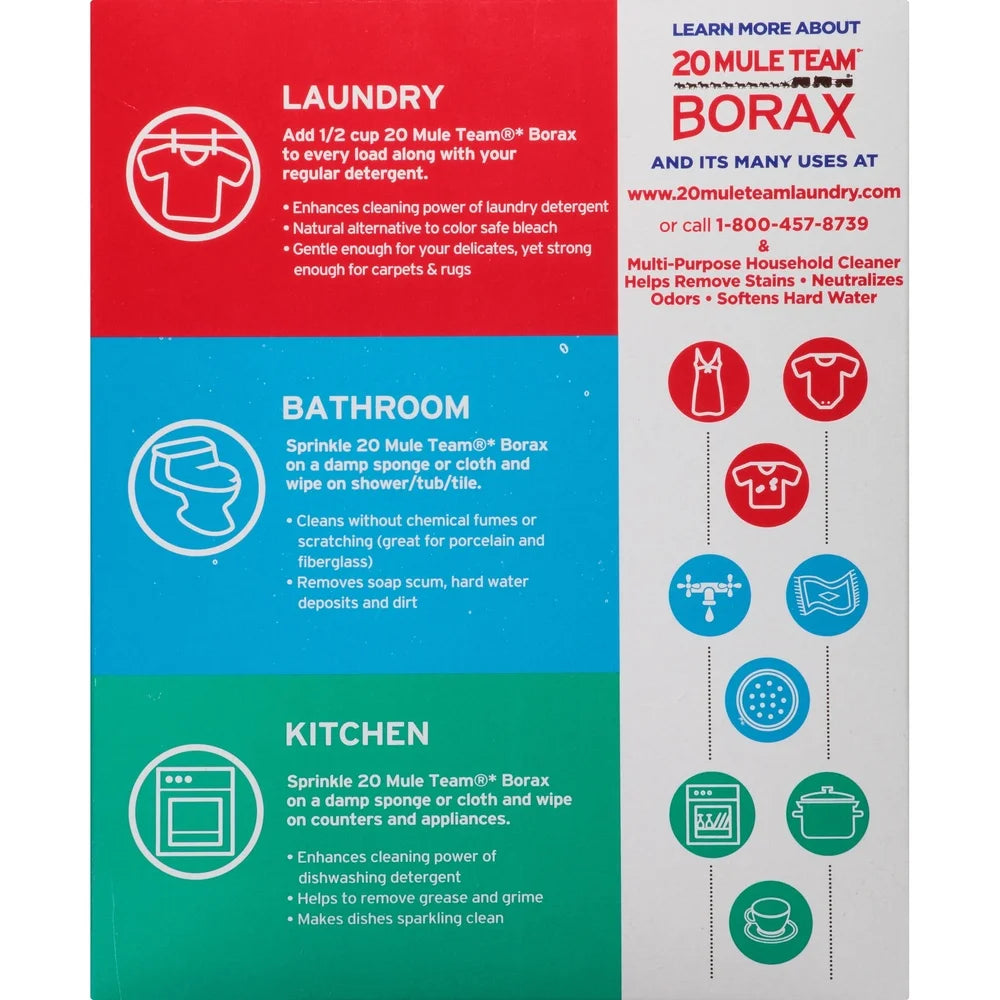 Detergent Booster Multi Purpose Cleaner Odor Neutralizer Stain Remover