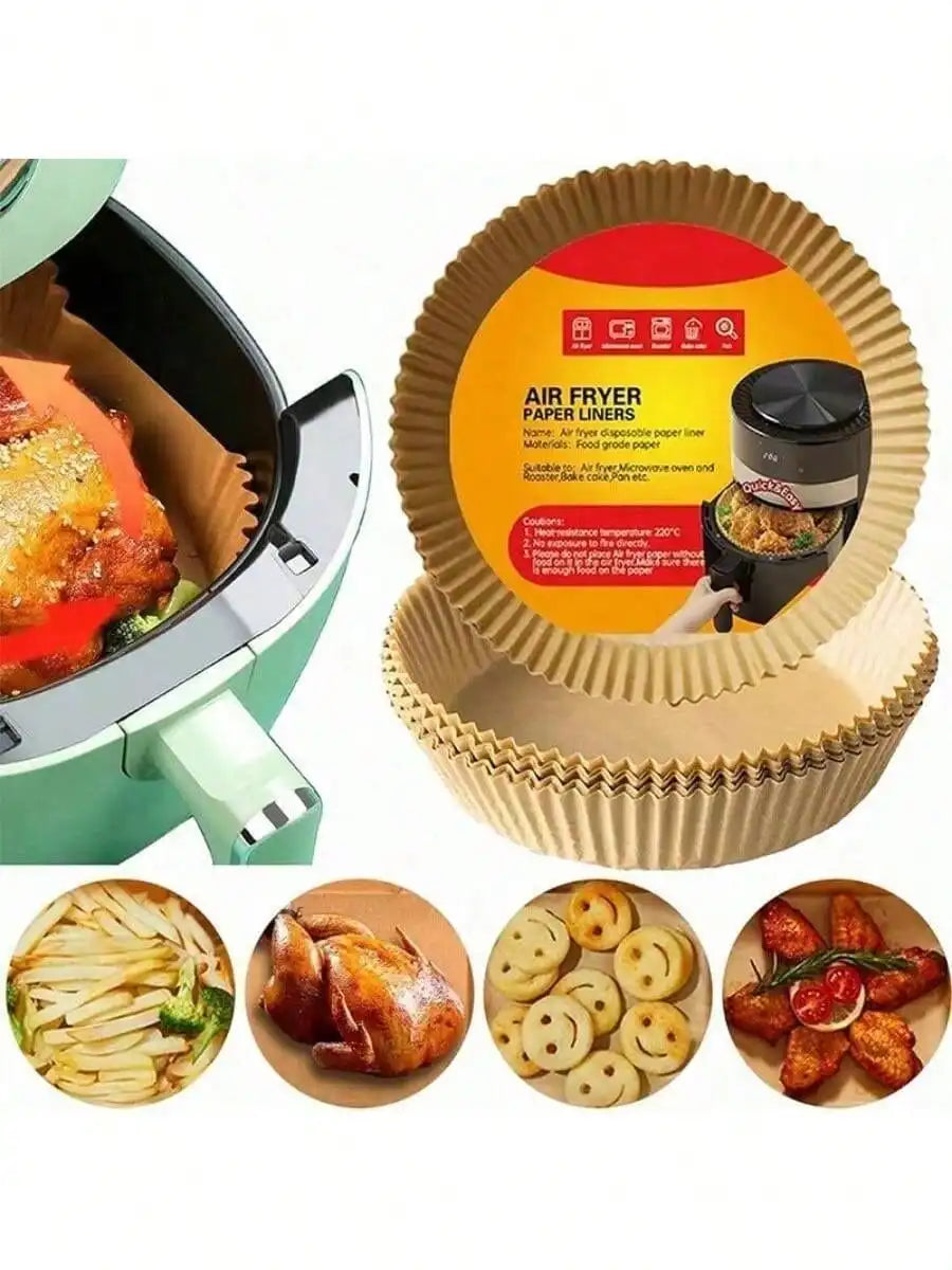 Disposable Air Fryer Baking Paper Nonstick Parchment Sheets