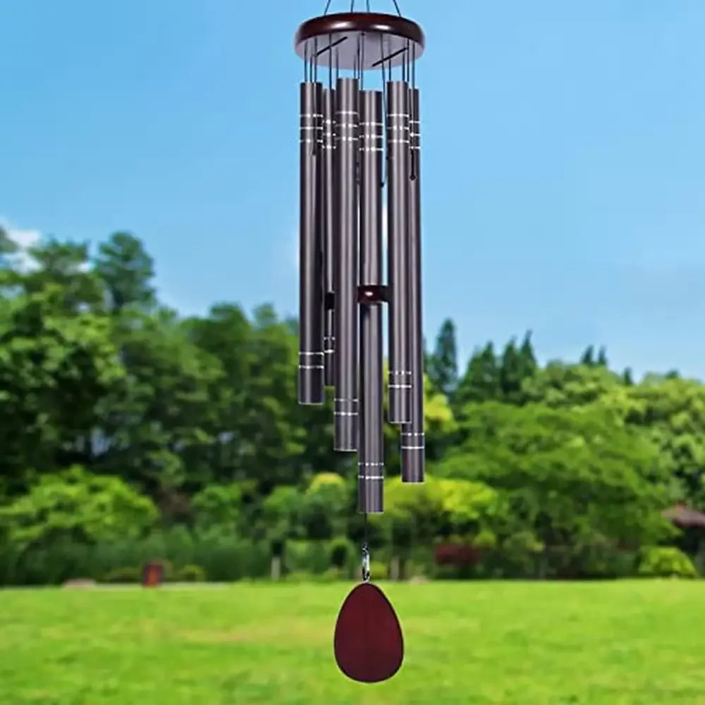 Large 42 Inch Deep Tone Wind Chimes Outdoor Decor Memorial
