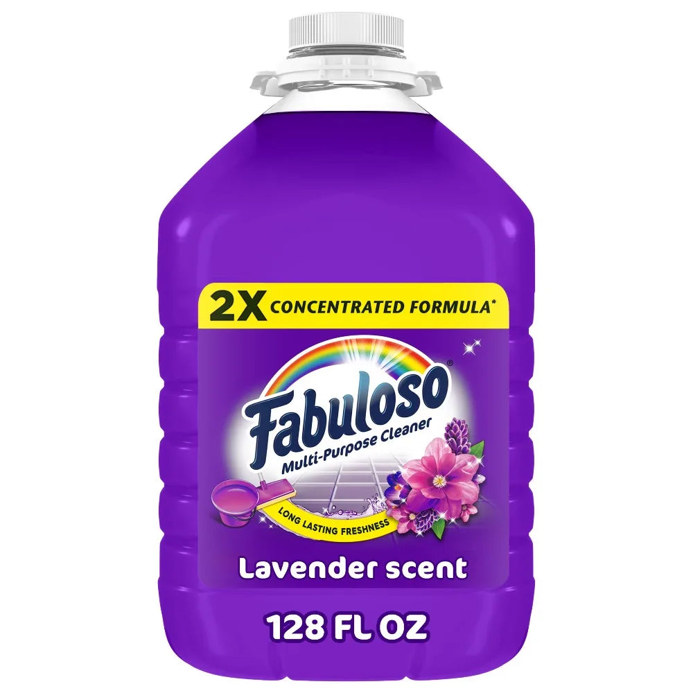 2X Concentrated All Purpose Floor Cleaner Lavender Scent No Rinse
