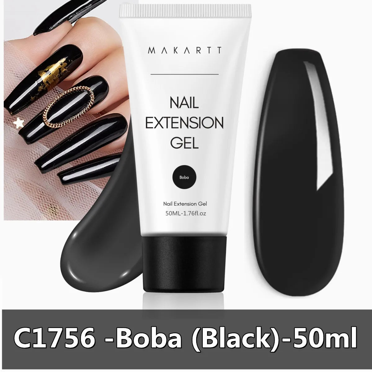 Makartt Poly Extension Nail Gel 50ml Acrygel Hard Gel Nails