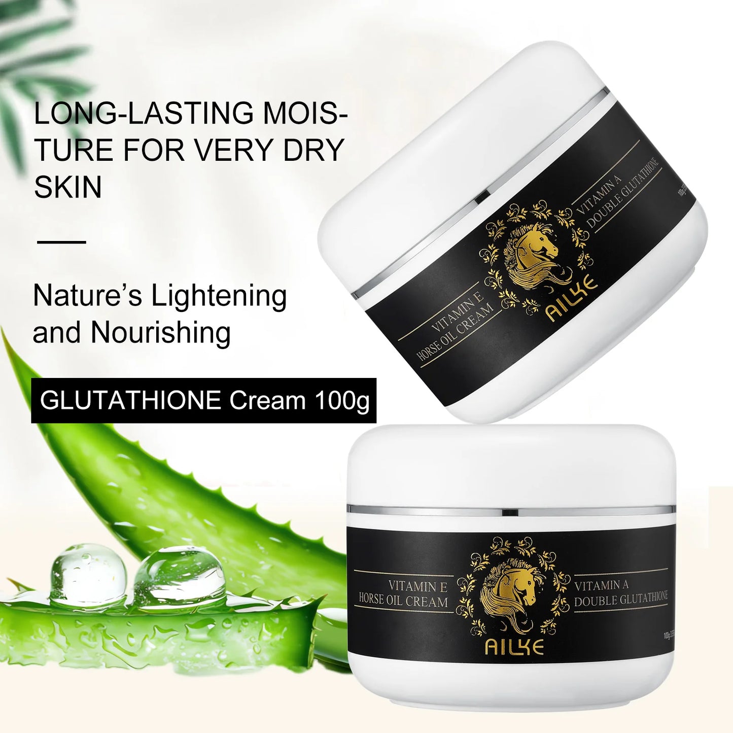 AILKE Collagen Whitening Kit, Skin Moisturizer, Hydration, Remove Dark Spots, Sun Spots, Freckles, Melanin, Even Skin Tone